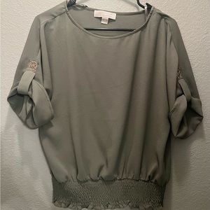 Michael Kors Green Top